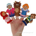 plush different animal design finger puppet
